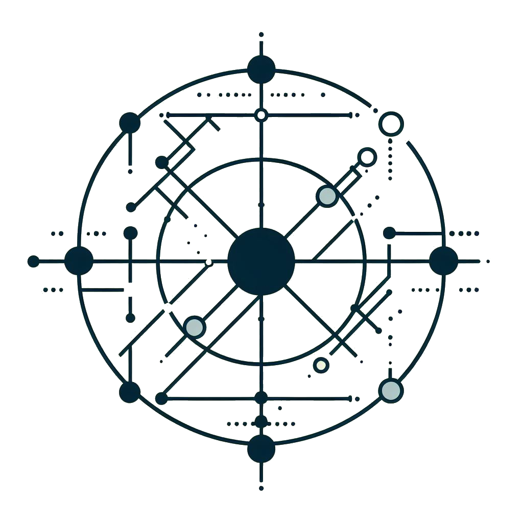 Minimalistic vector art of longest path in a DAG problem